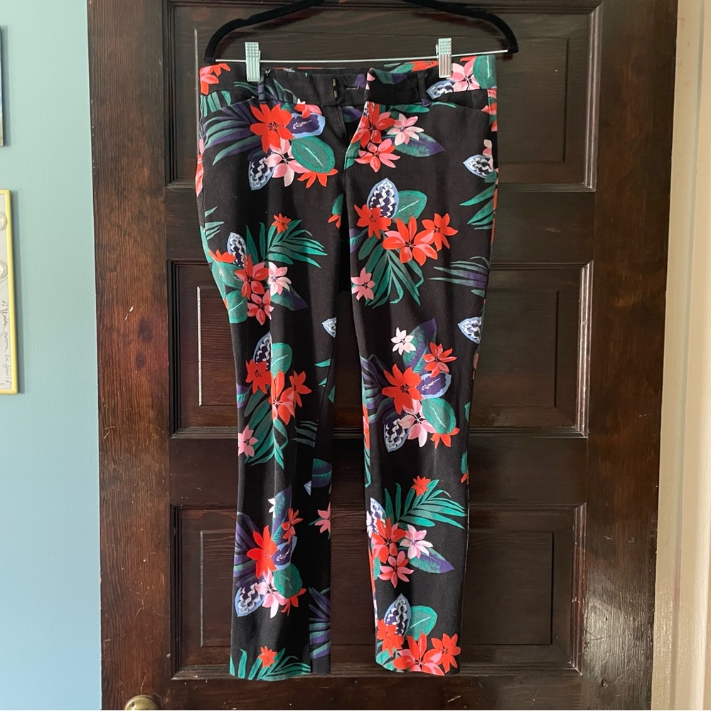 Old Navy Floral Pixie Pants